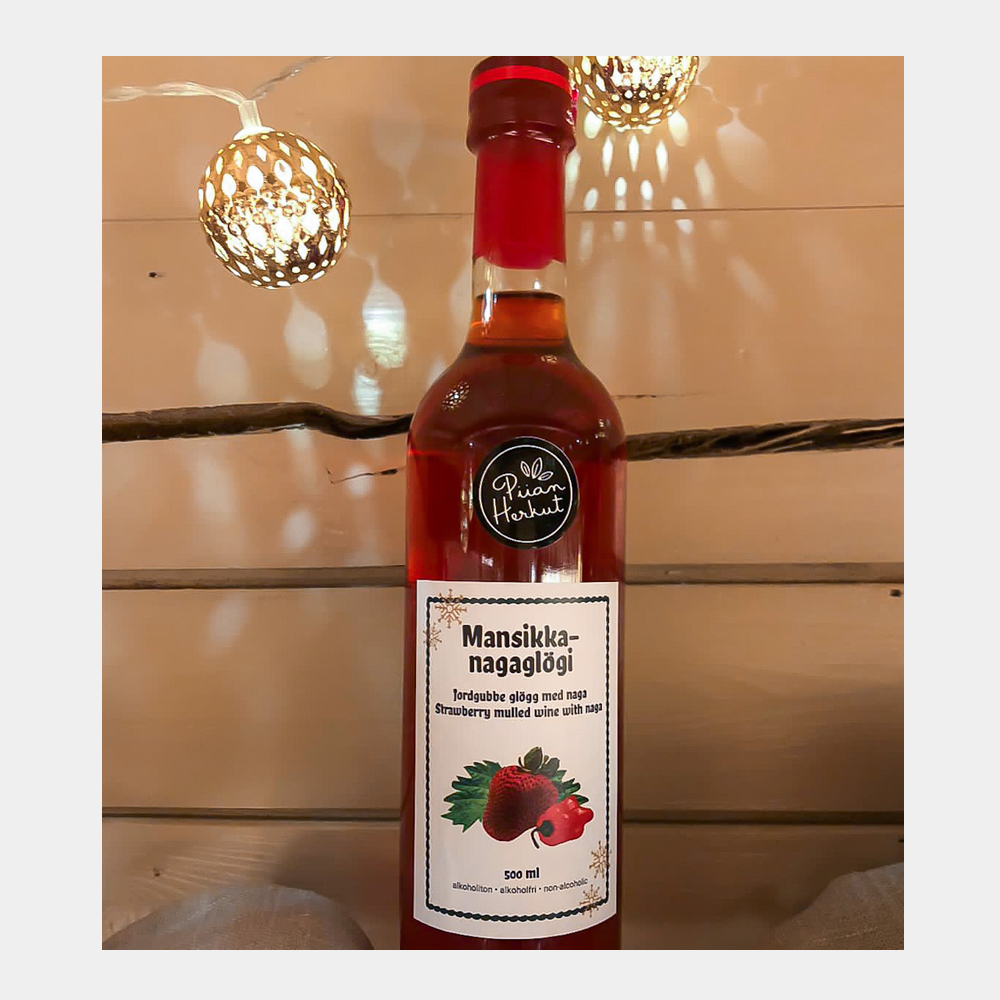 Mansikka-chiliglögi